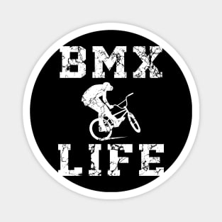 BMX Life Distressed Bike Rider BMX For Jersey Lovers Magnet